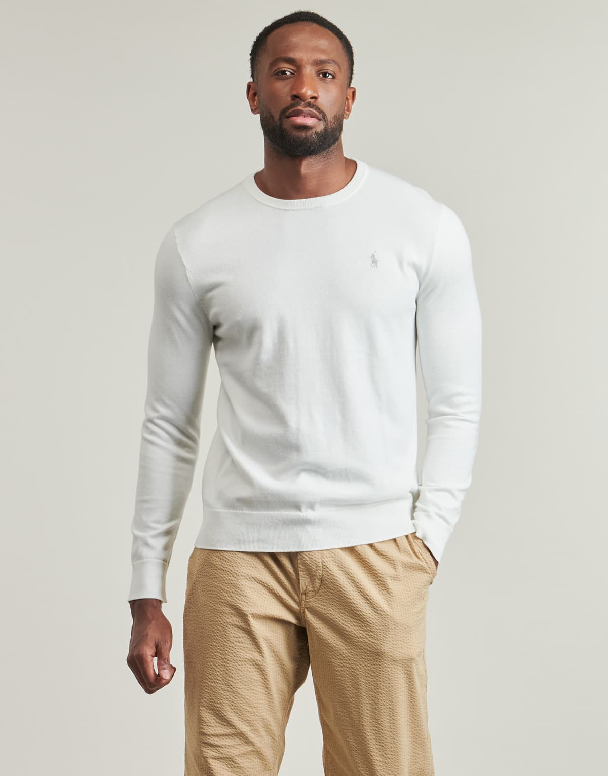 Men's Sweaters Polo Ralph Lauren White