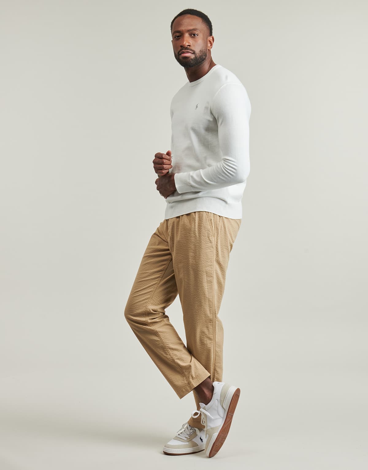 Men's Sweaters Polo Ralph Lauren White