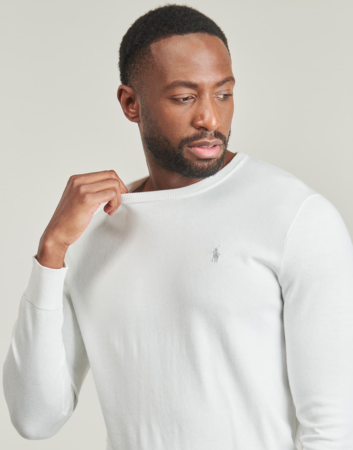 Men's Sweaters Polo Ralph Lauren White