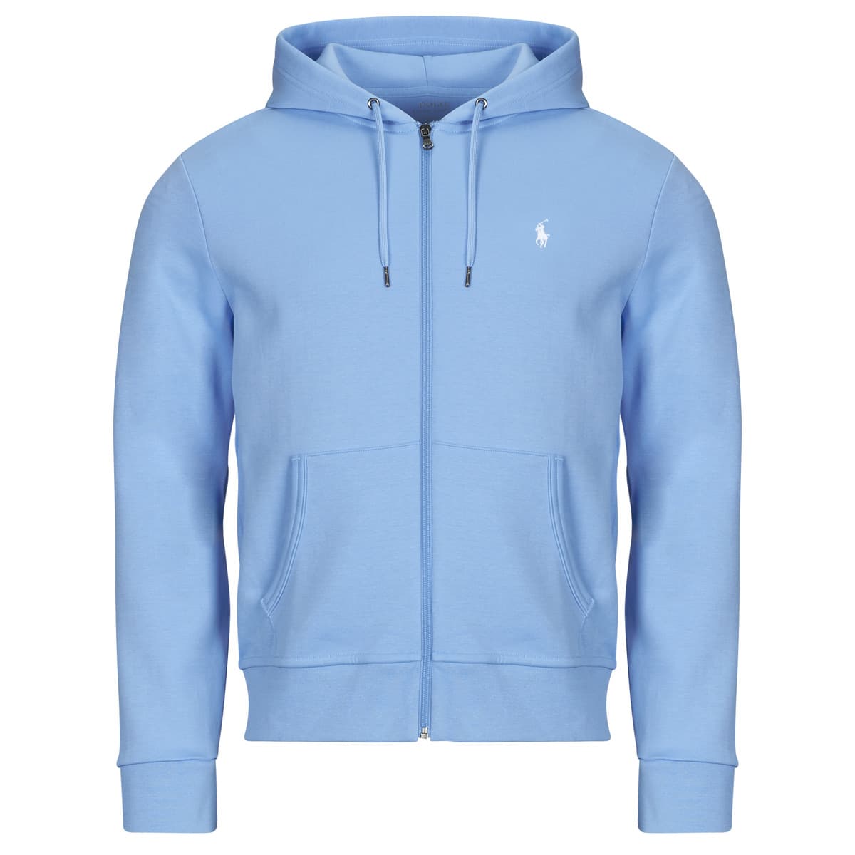 T-shirt με κουκούλα Polo Ralph Lauren SWEATSHIRT ZIPPE EN DOUBLE KNIT TECH