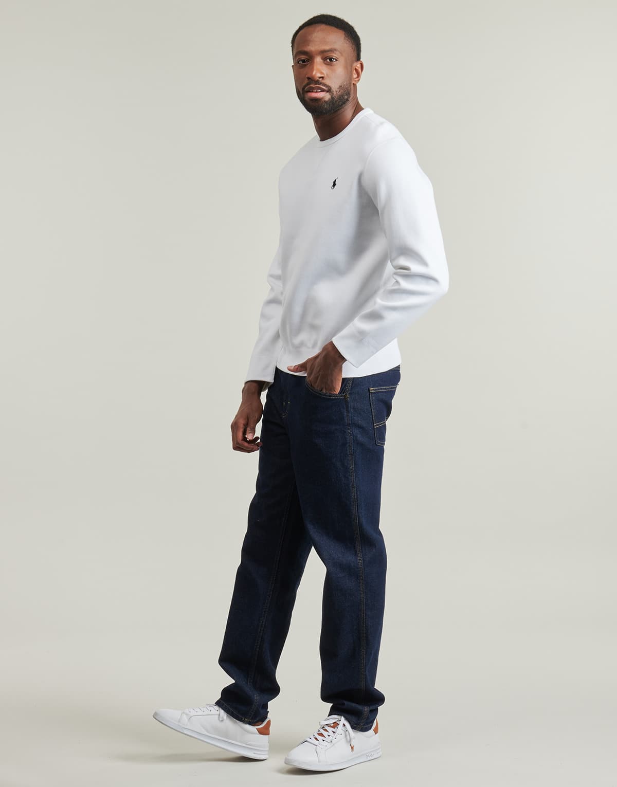 Men's Sports T-Shirts Polo Ralph Lauren White