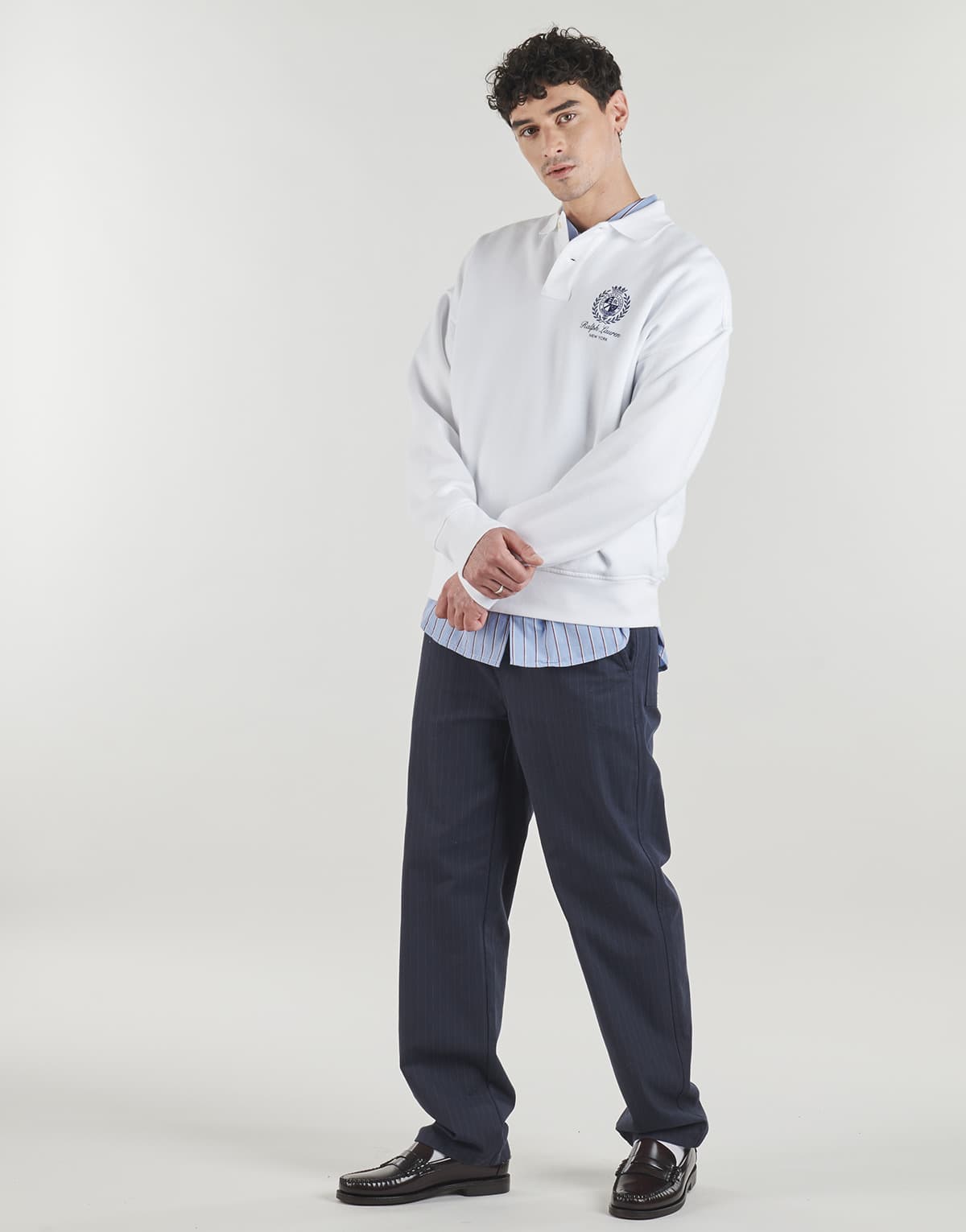 Men's Sports T-Shirts Polo Ralph Lauren White