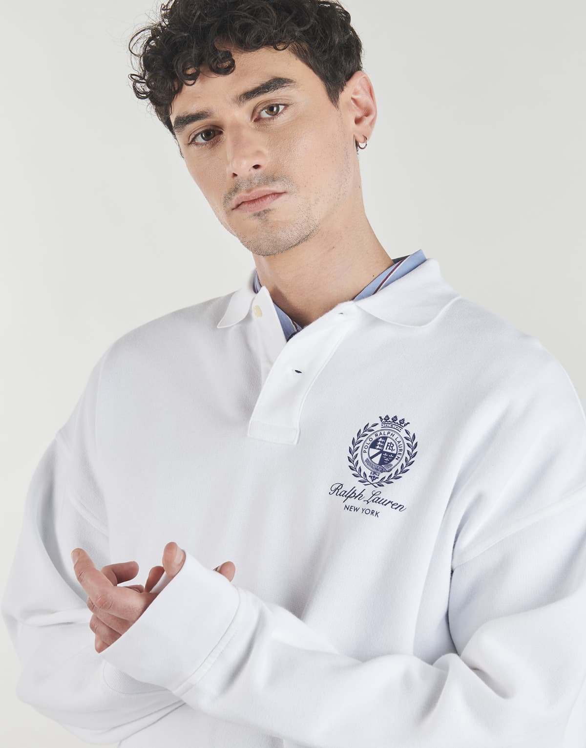 Men's Sports T-Shirts Polo Ralph Lauren White