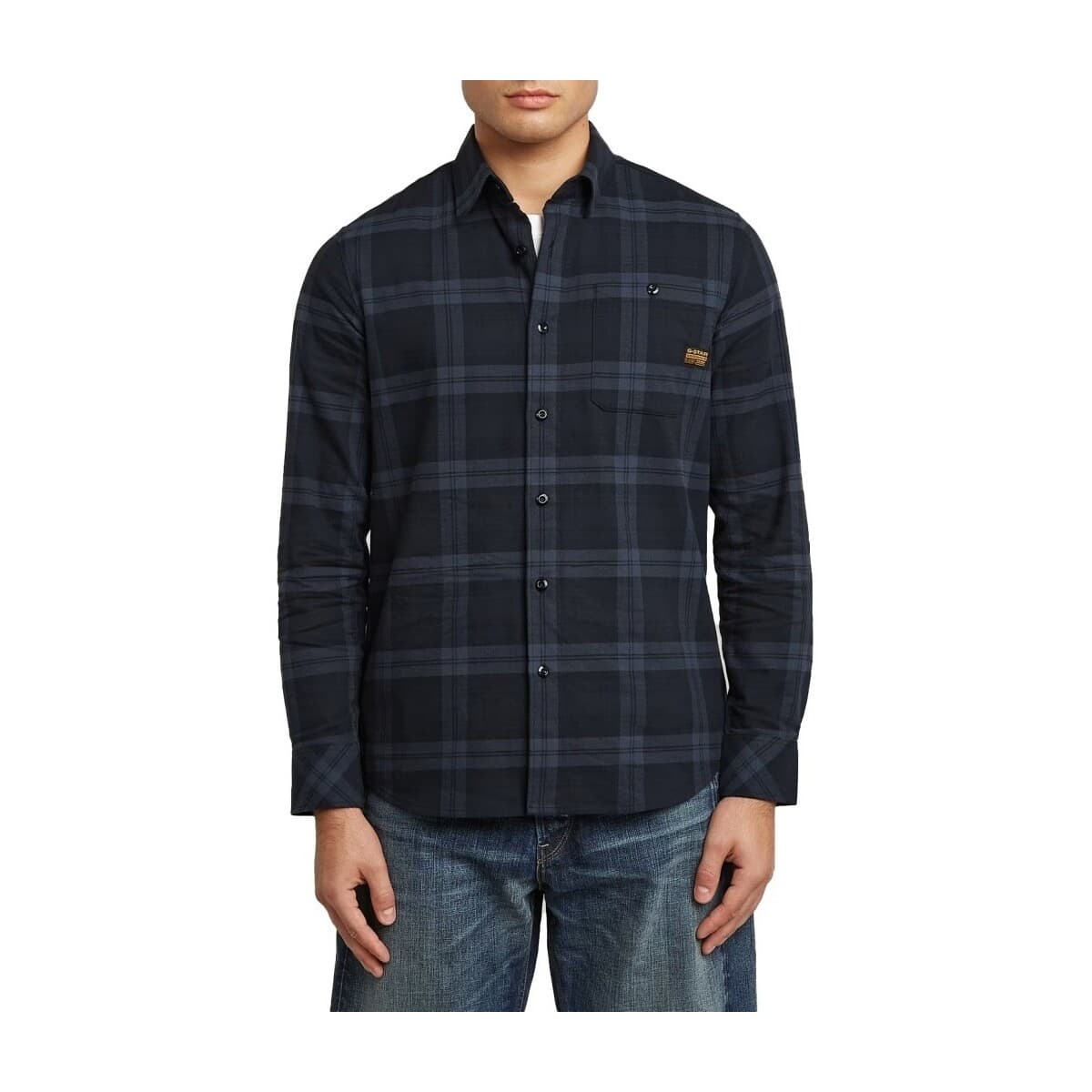 Men's Shirts G-Star Raw Blue