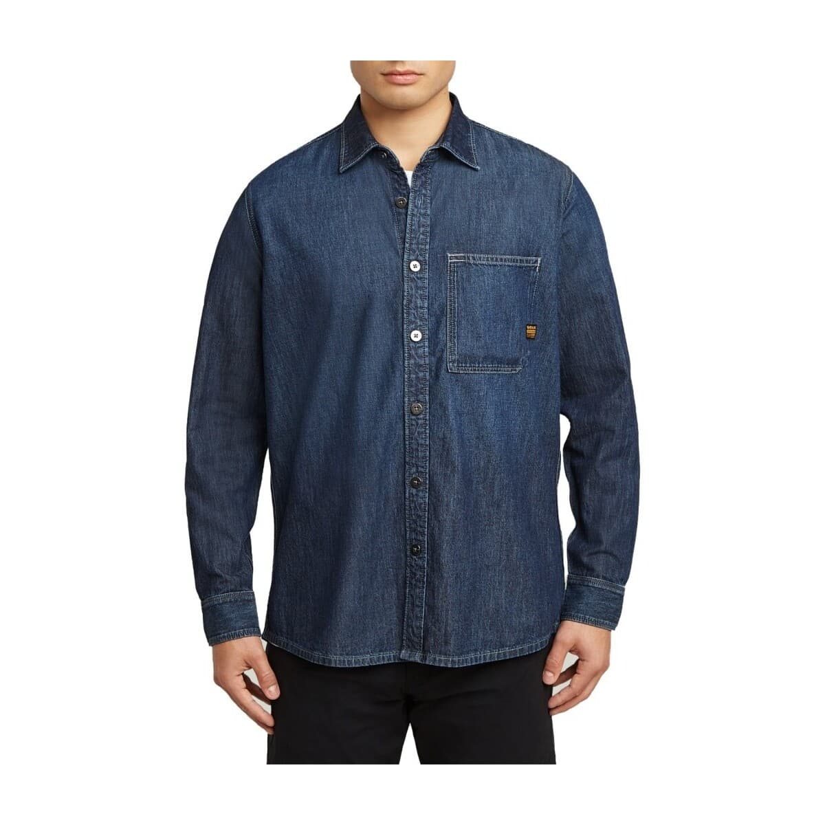 Men's Shirts G-Star Raw Blue