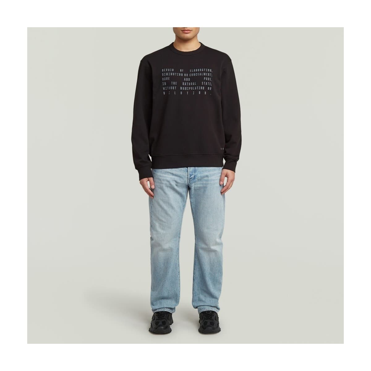 Men's Sports T-Shirts G-Star Raw Black