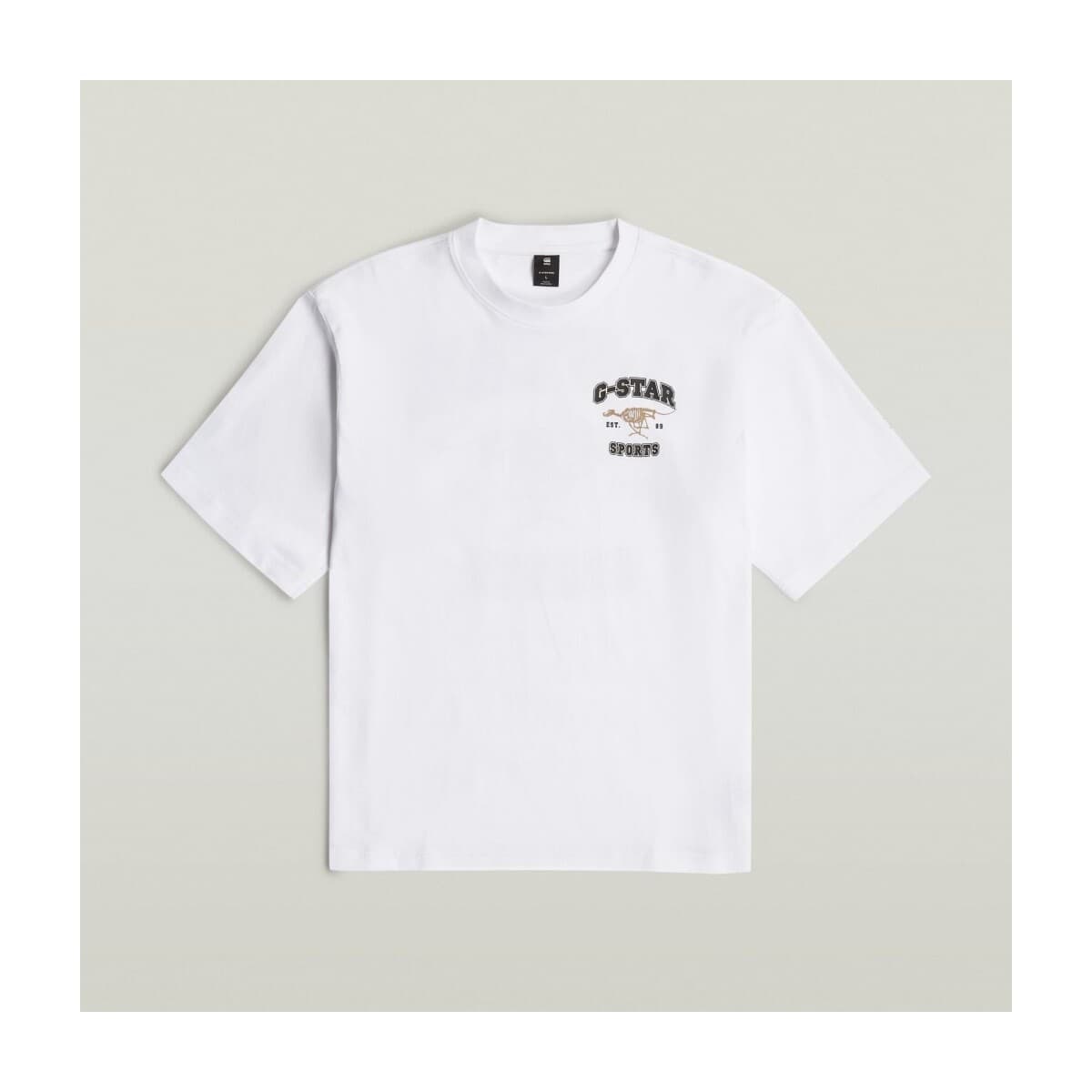 T-shirt με κοντά μανίκια G-Star Raw Camisetas Hombre Modèle Running Dog Back Gr R T