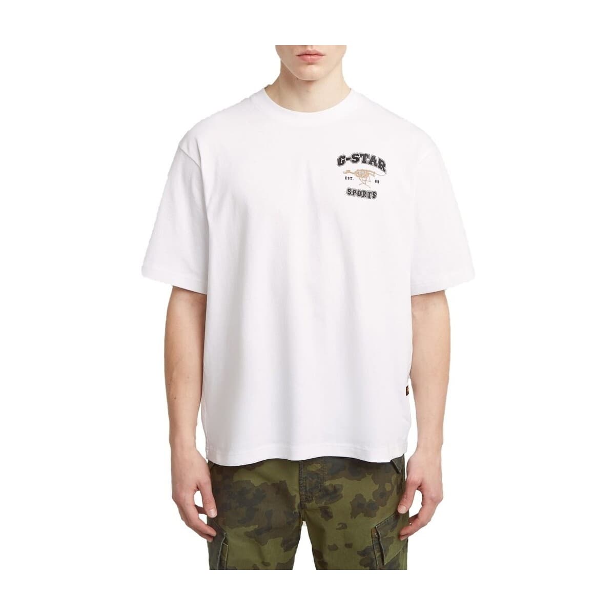 Men's T-Shirts G-Star Raw White