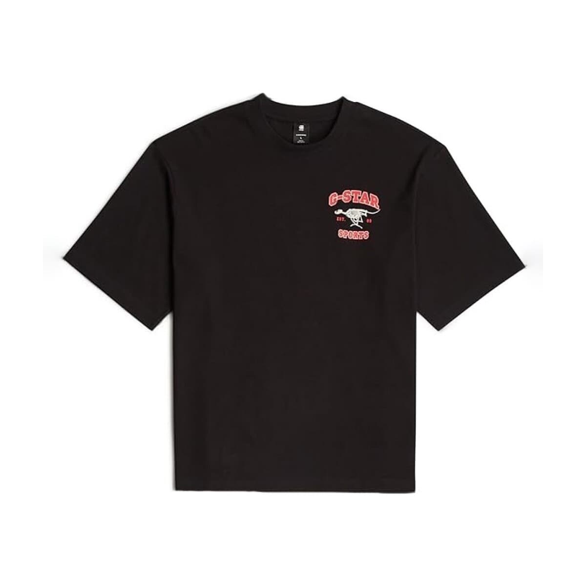 T-shirt με κοντά μανίκια G-Star Raw Camisetas Hombre Modèle Running Dog Back Gr R T