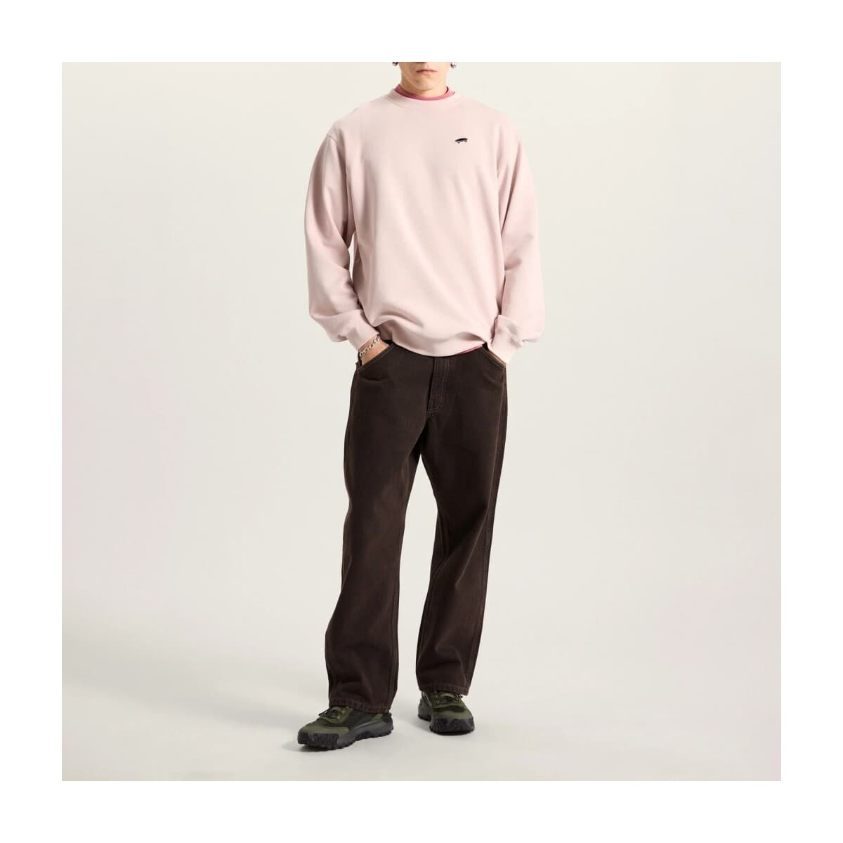 Men's Sweaters Vans Pink