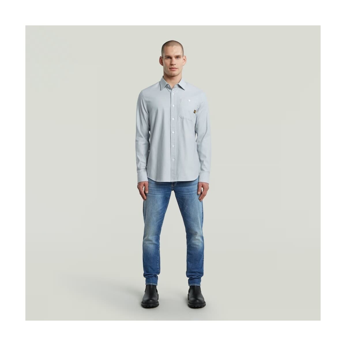 Men's Shirts G-Star Raw Blue