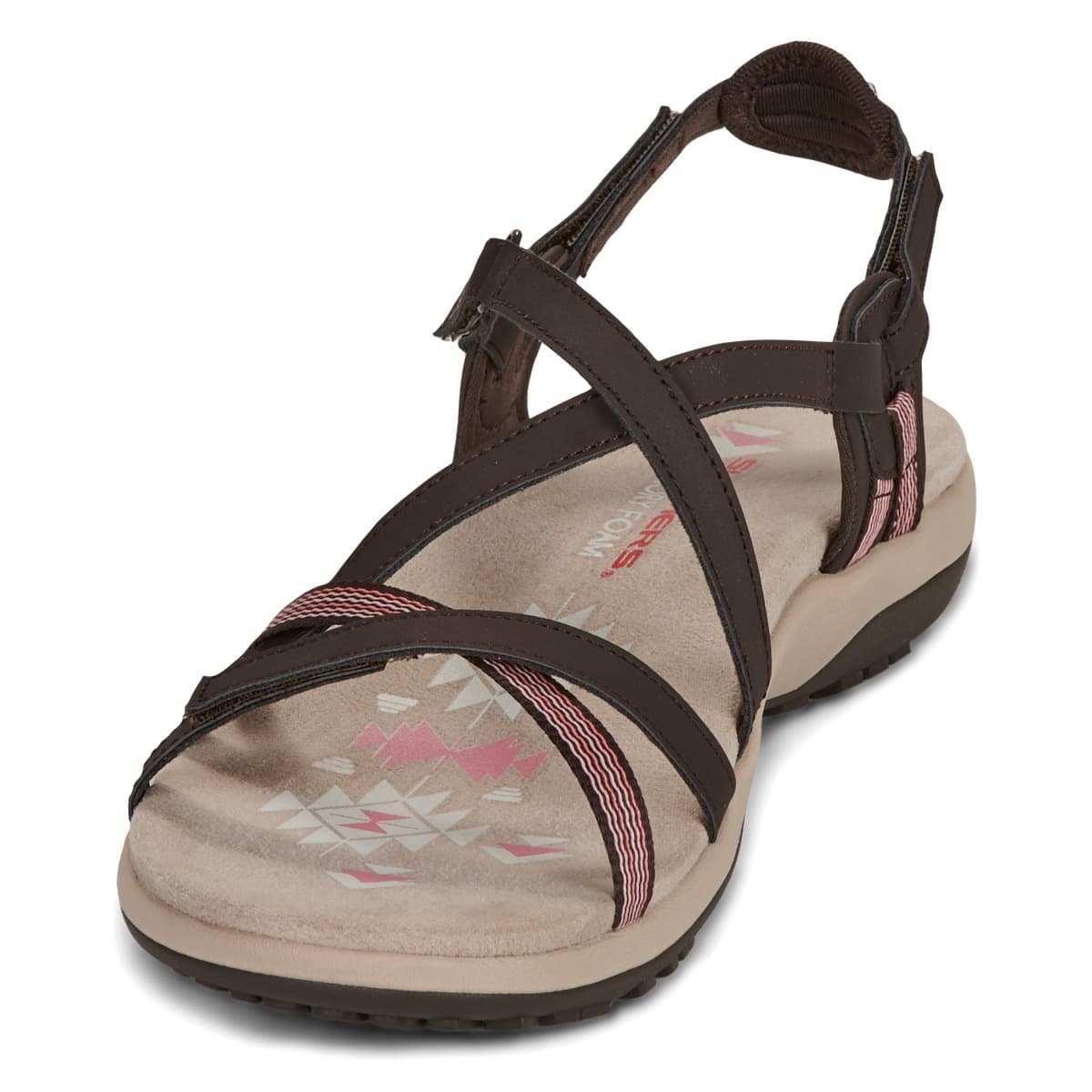 Women's Sandals Skechers Brown
