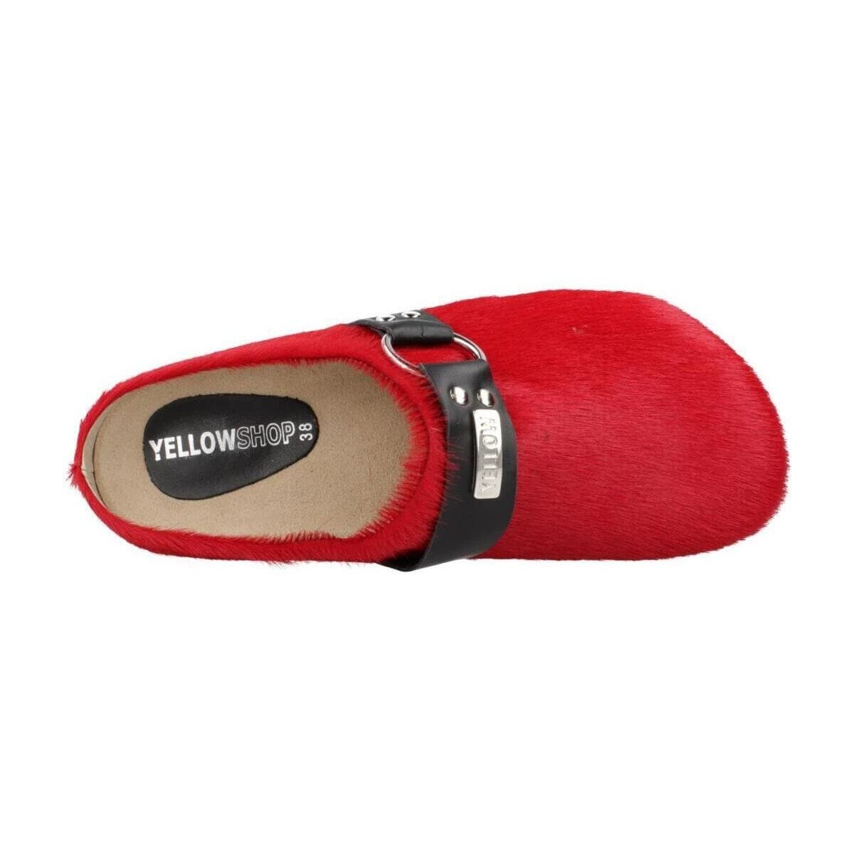 Women's Clogs Yellow Red