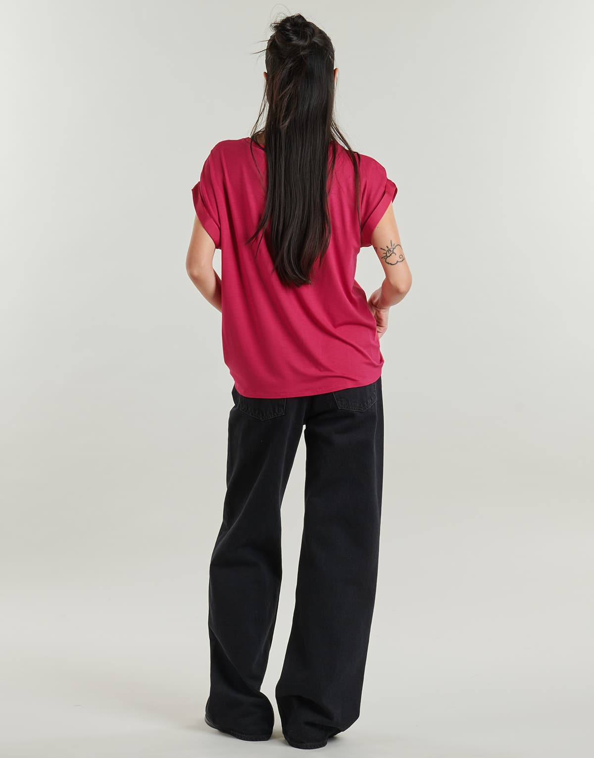 Women's T-Shirts Vila Pink