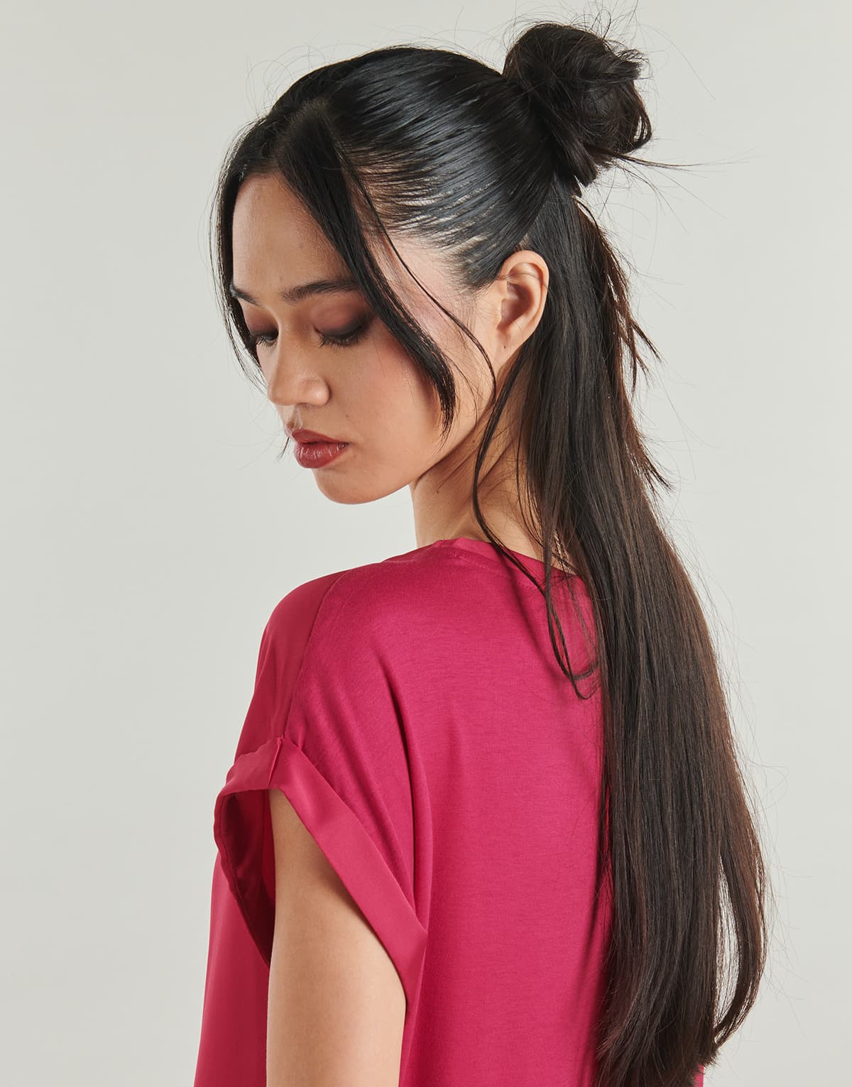 Women's T-Shirts Vila Pink