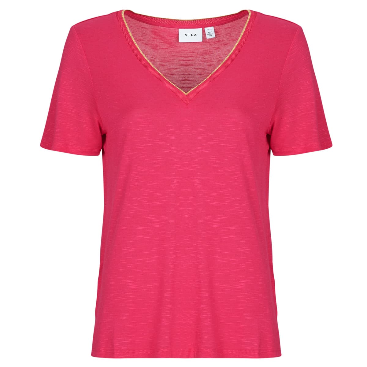 Women's T-Shirts Vila Pink