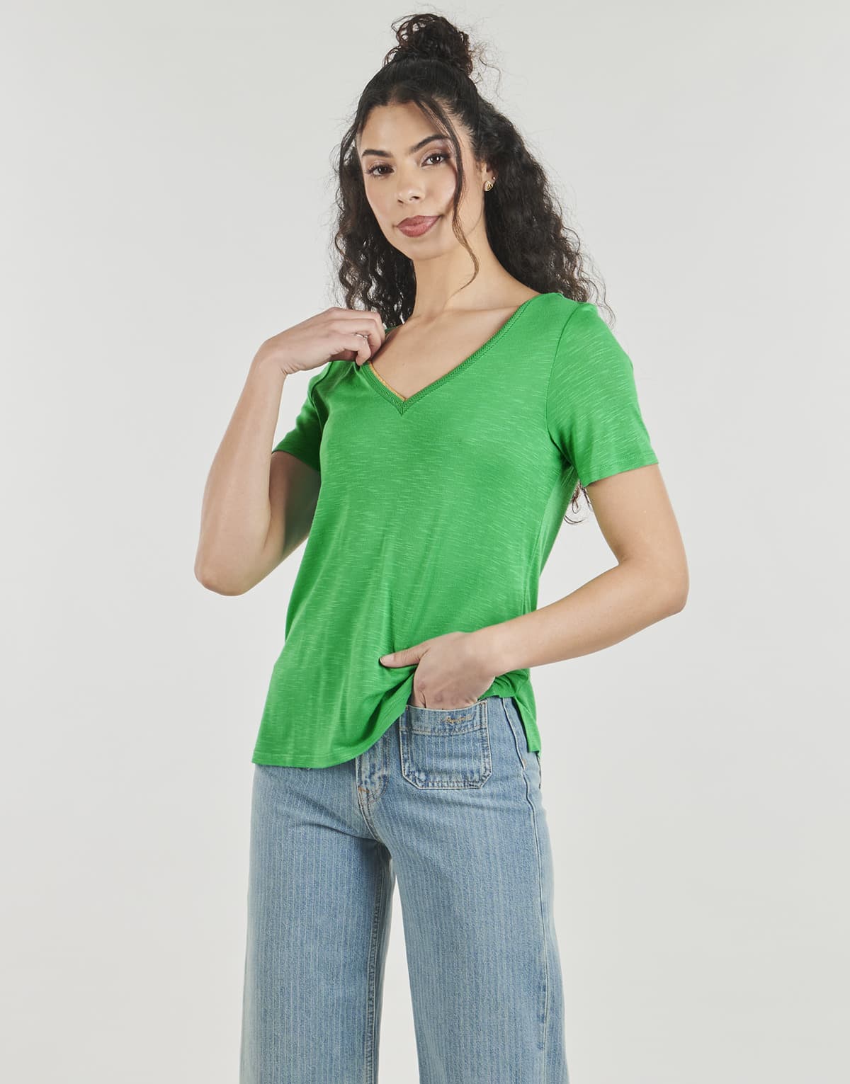 Women's T-Shirts Vila Green