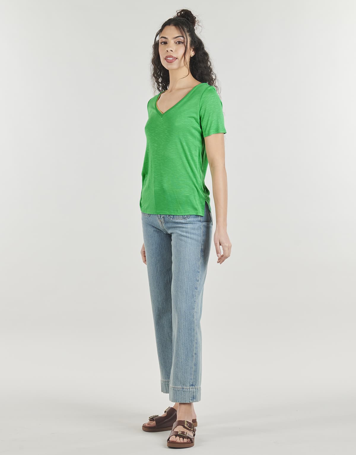 Women's T-Shirts Vila Green