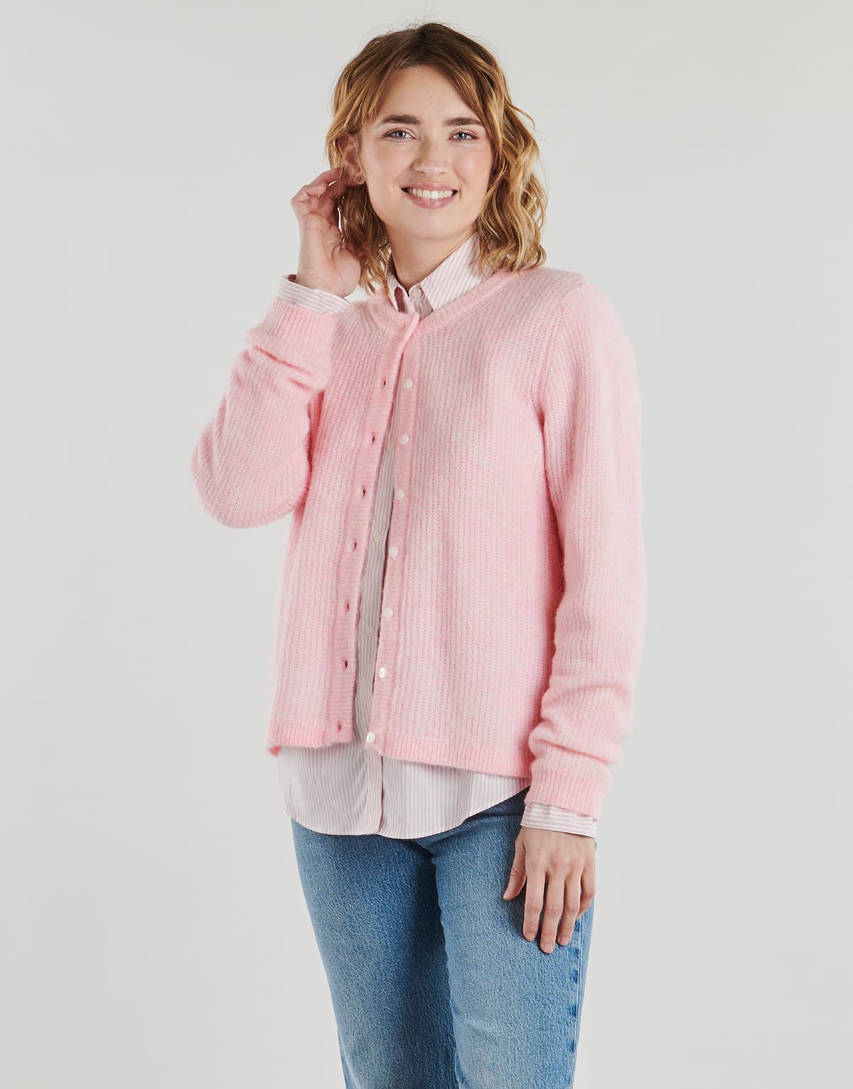 Women's Jackets Vila Pink