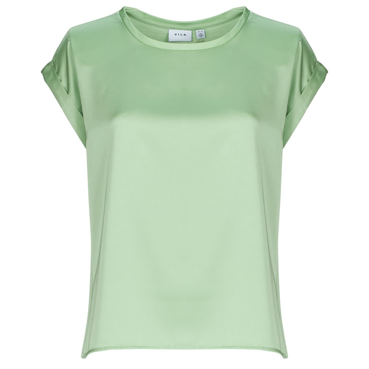 Μπλούζα Vila VIELLETTE S/S SATIN