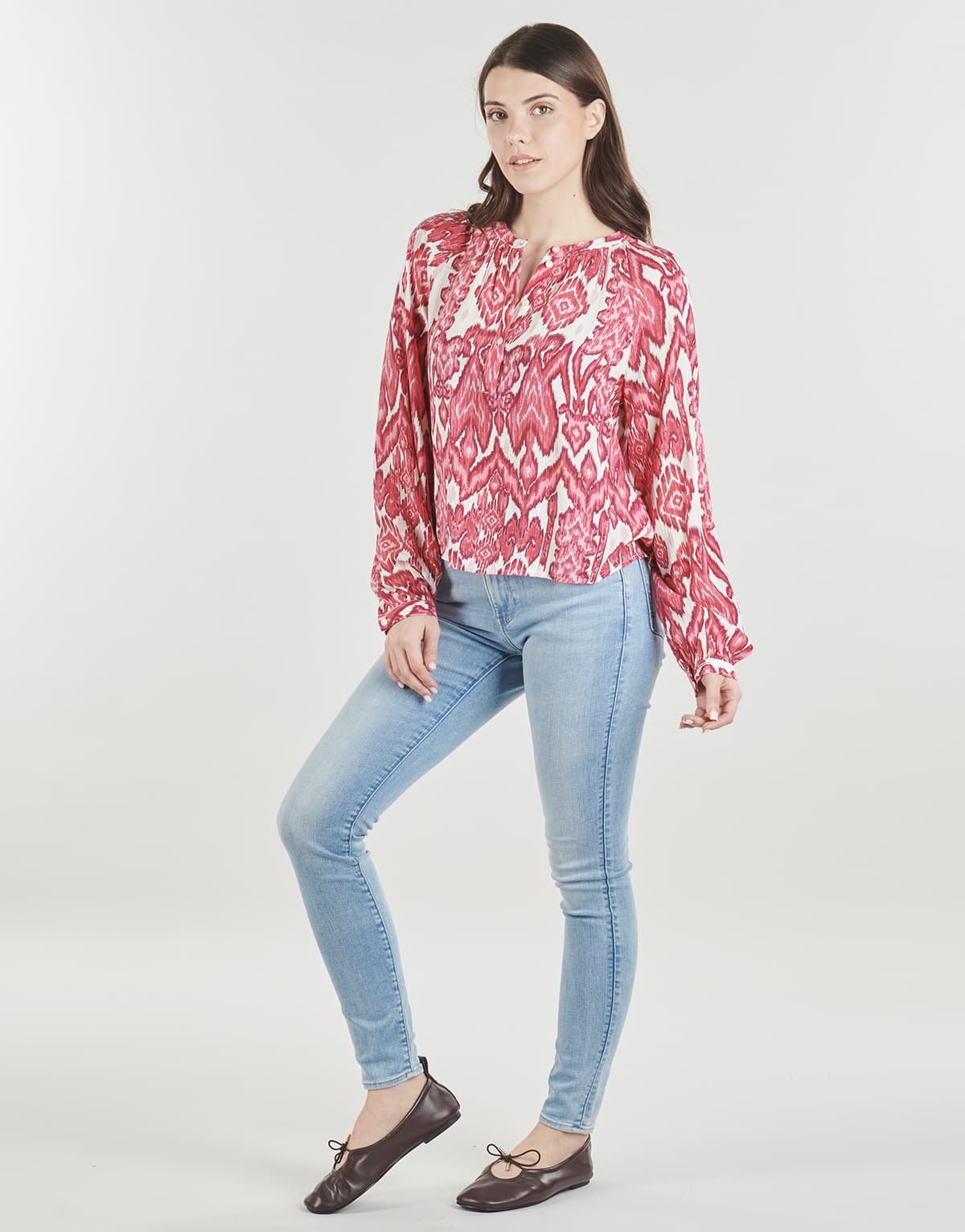 Women's T-Shirts Vila Pink