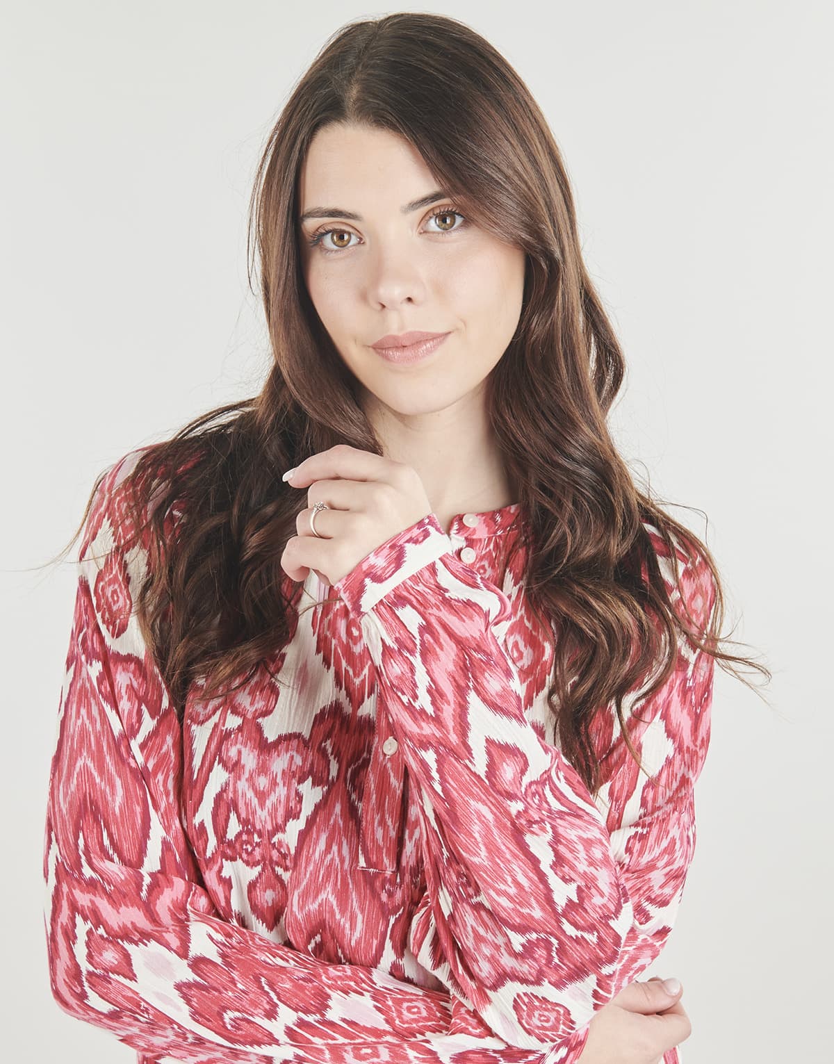 Women's T-Shirts Vila Pink