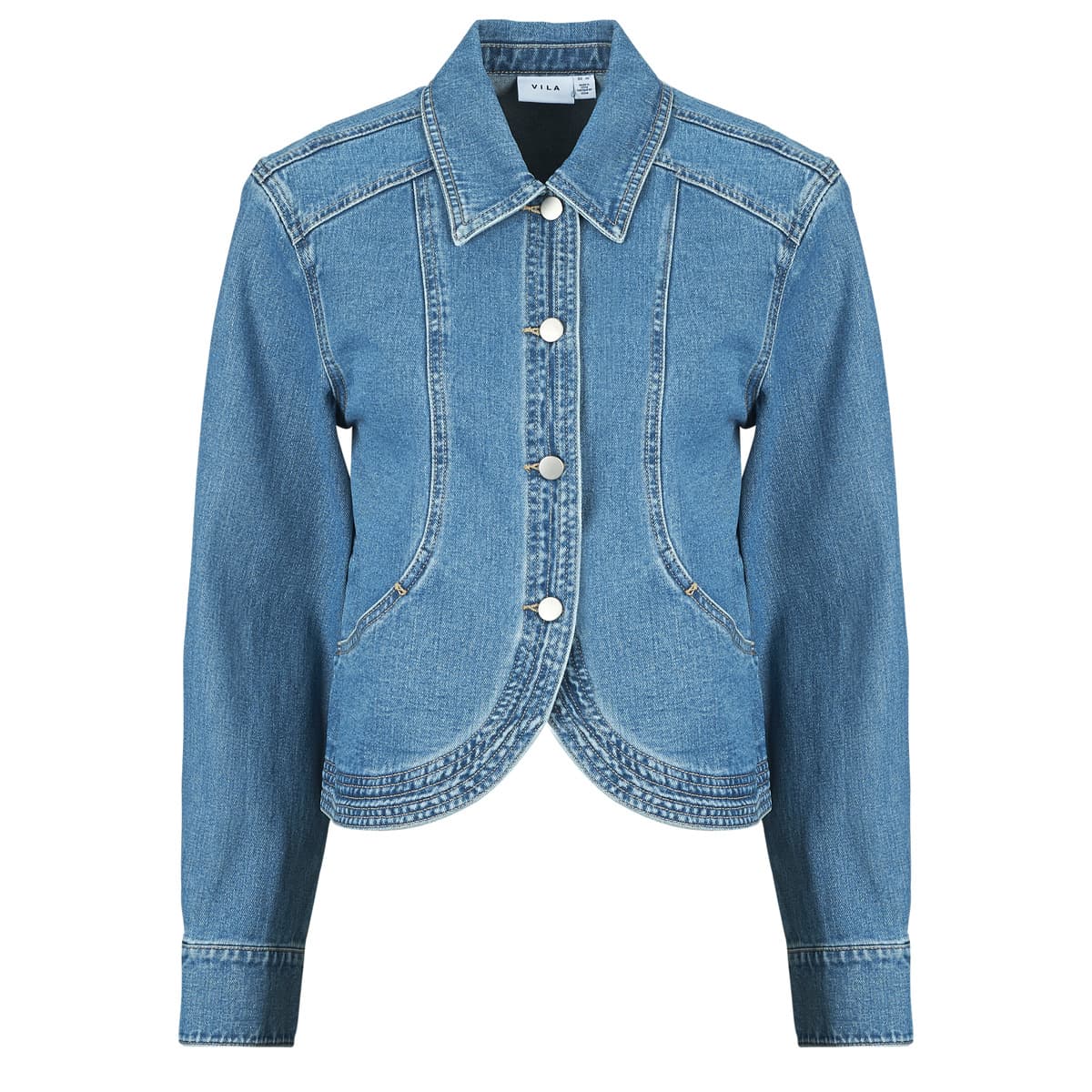 Τζιν Μπουφάν/Jacket Vila VINADINE LS DENIM JACKET/C36