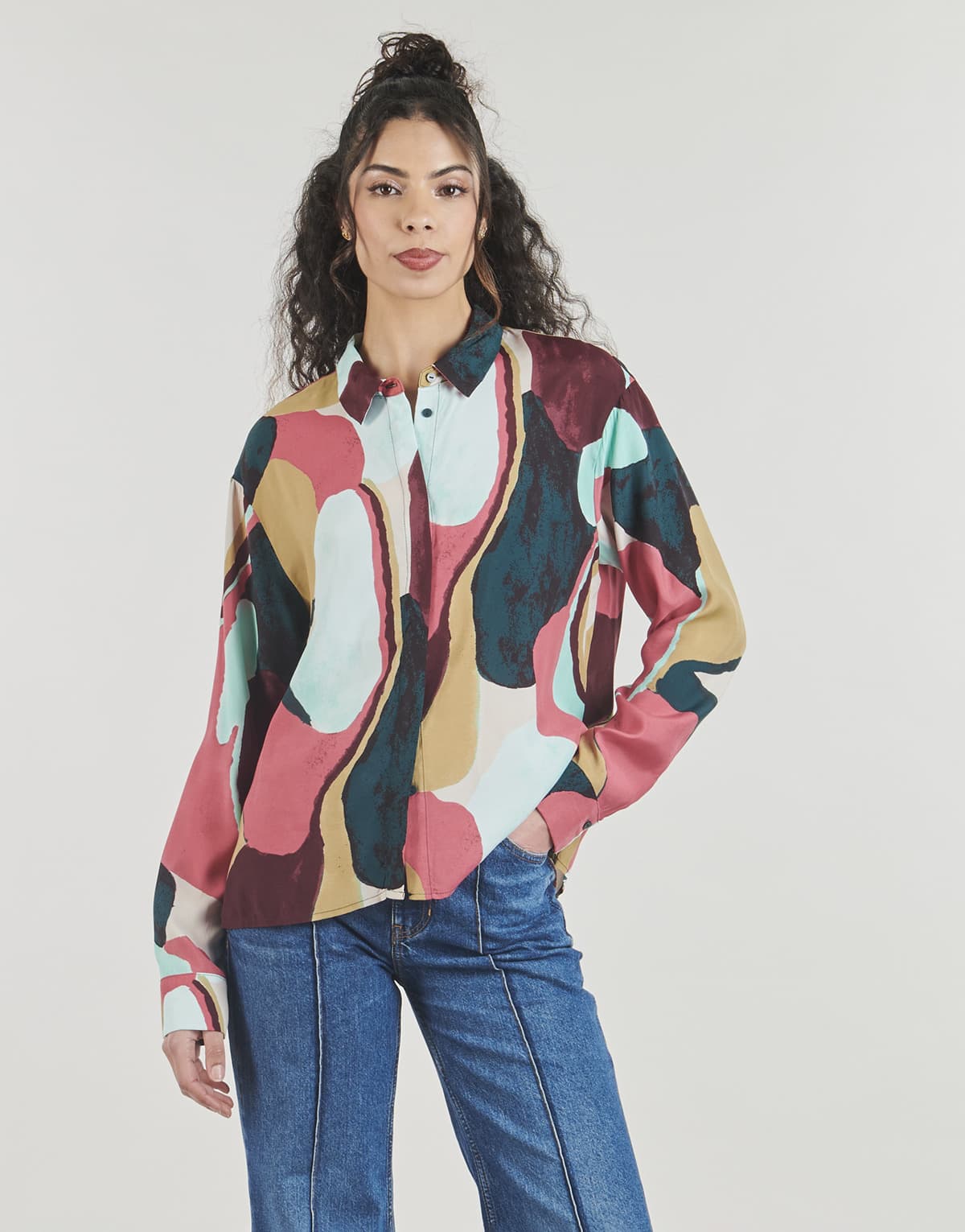 Women's Shirts Vila Multicolor