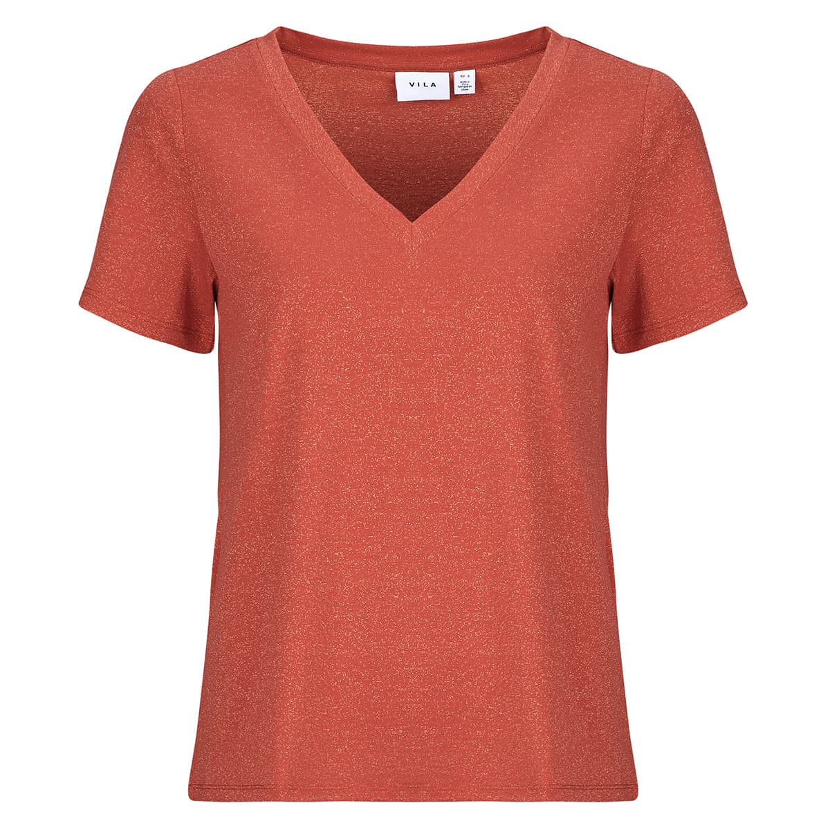 Women's T-Shirts Vila Pink