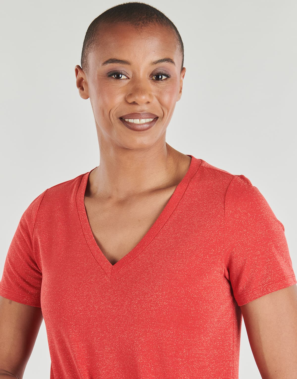 Women's T-Shirts Vila Pink