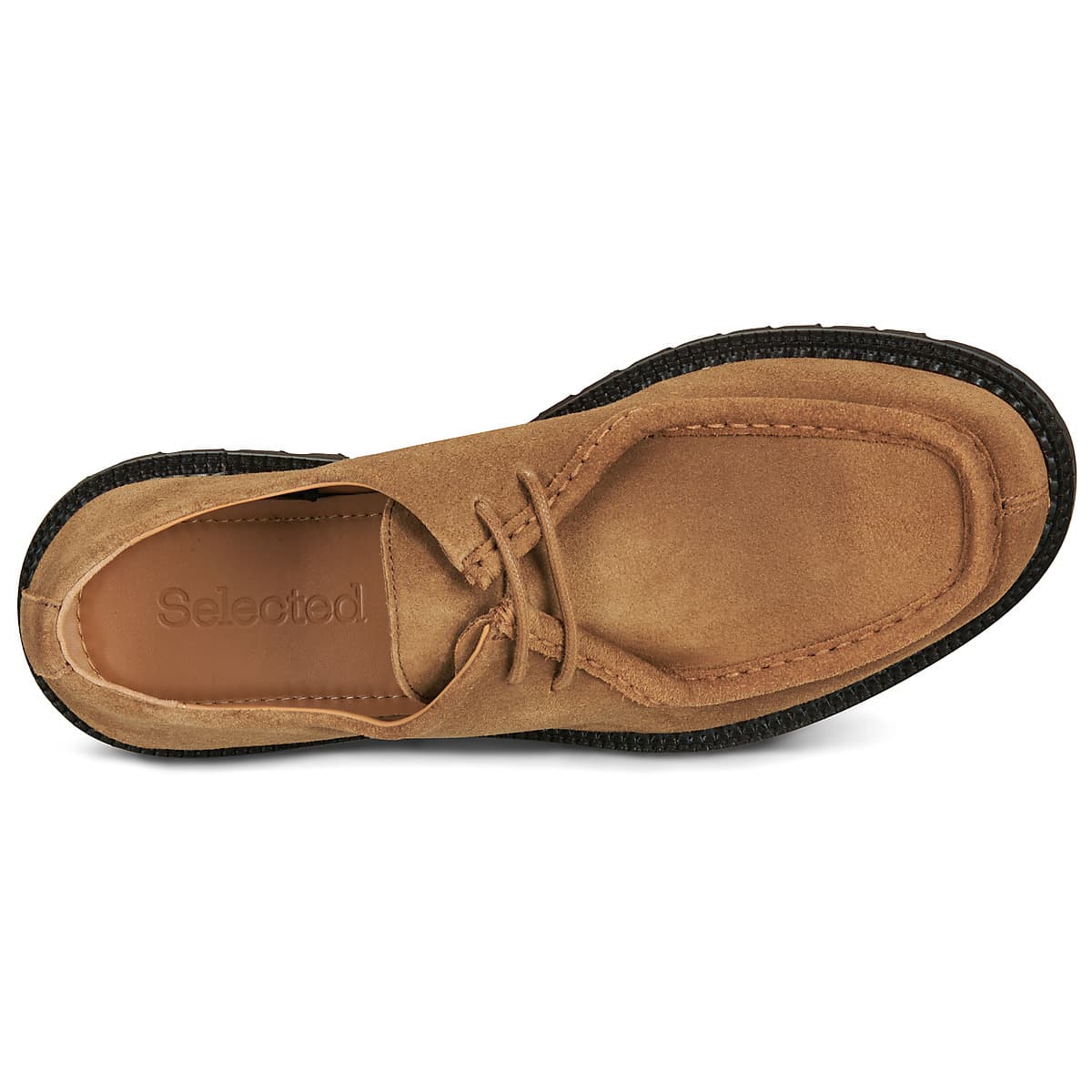 Men's Derby Shoes Selected Brown