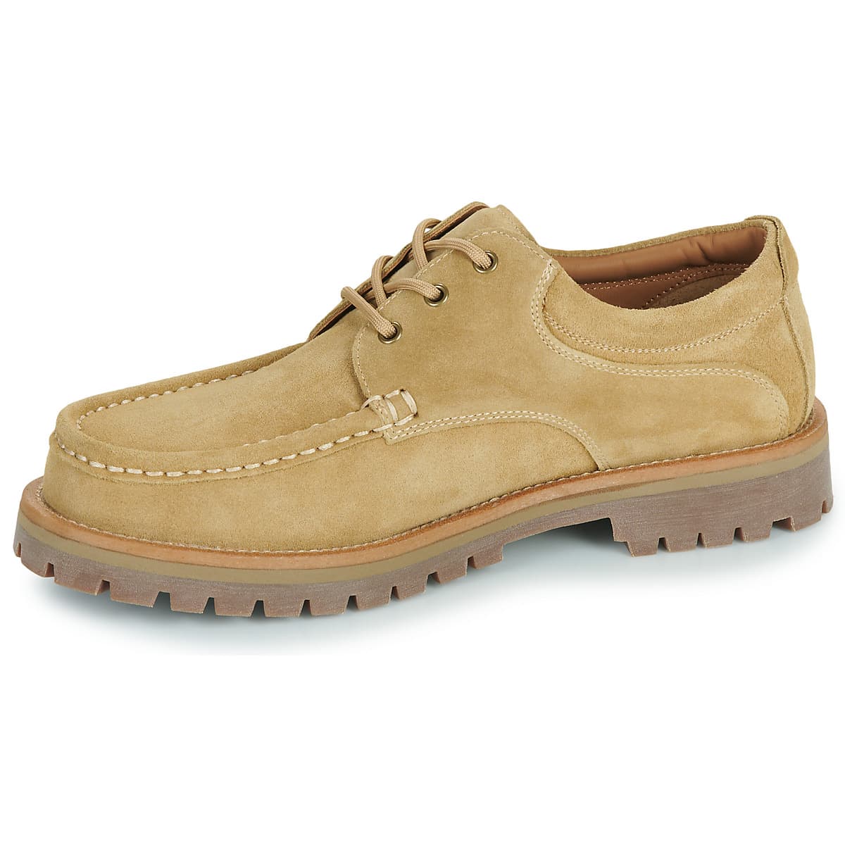 Men's Derby Shoes Selected Beige