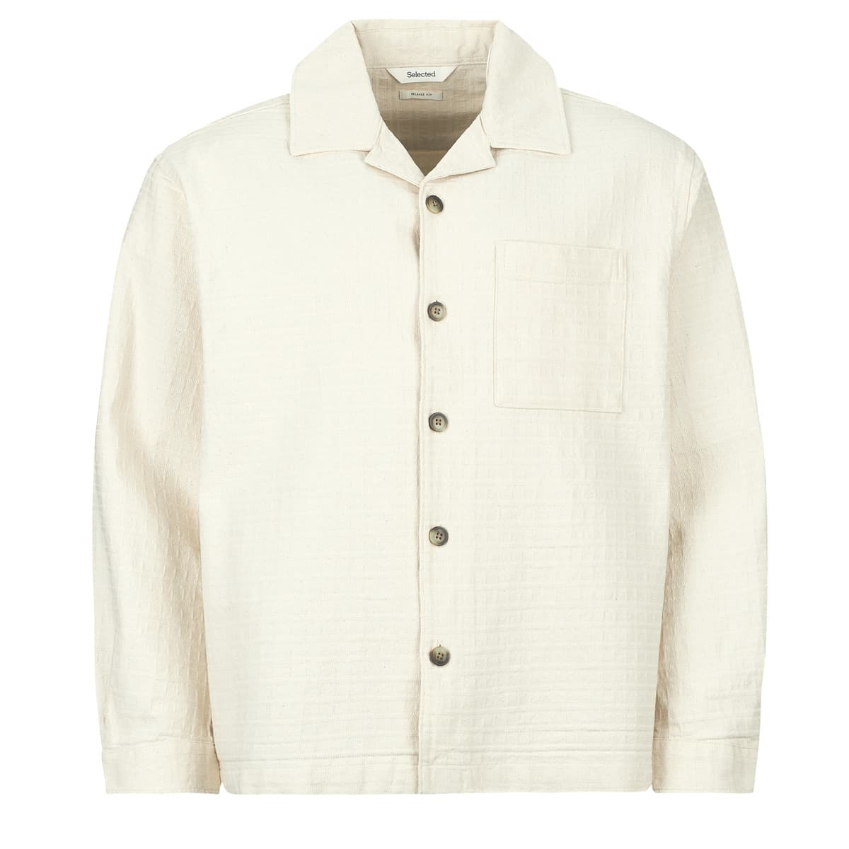 Μπλουζάκια Selected SLHRLXRAY UNDYED OVERSHIRT