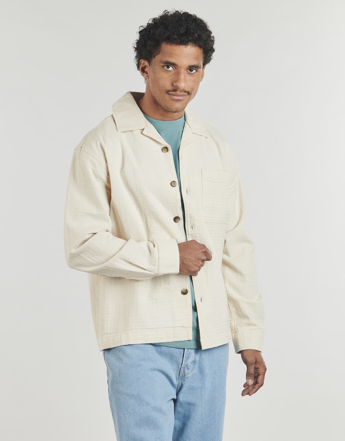 Men's T-Shirts Selected Beige