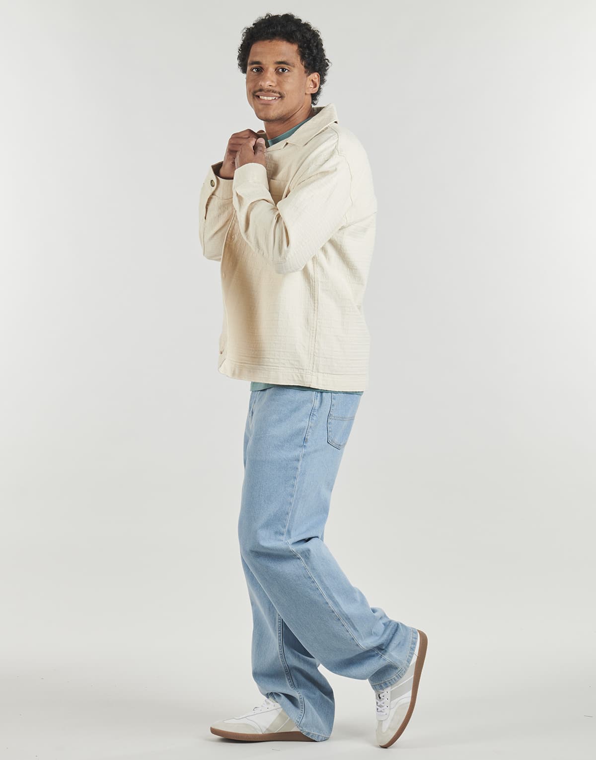 Men's T-Shirts Selected Beige