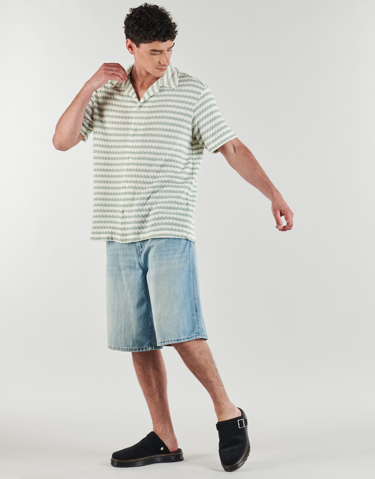 Men's Shirts Selected Beige