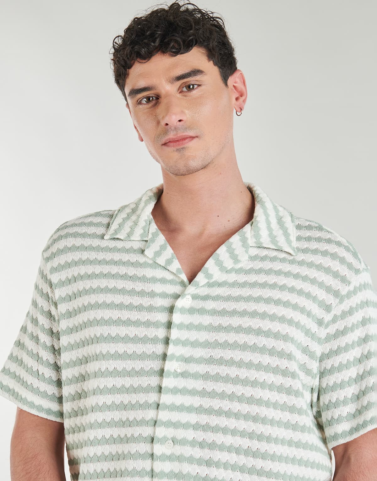 Men's Shirts Selected Beige