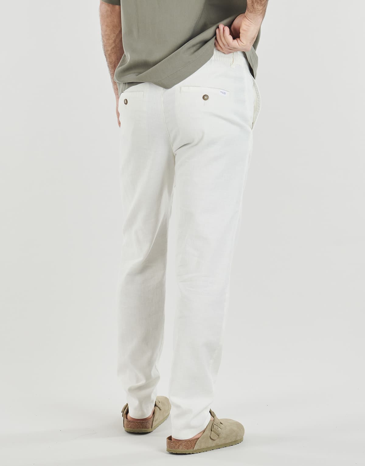 Men's Pants Selected White