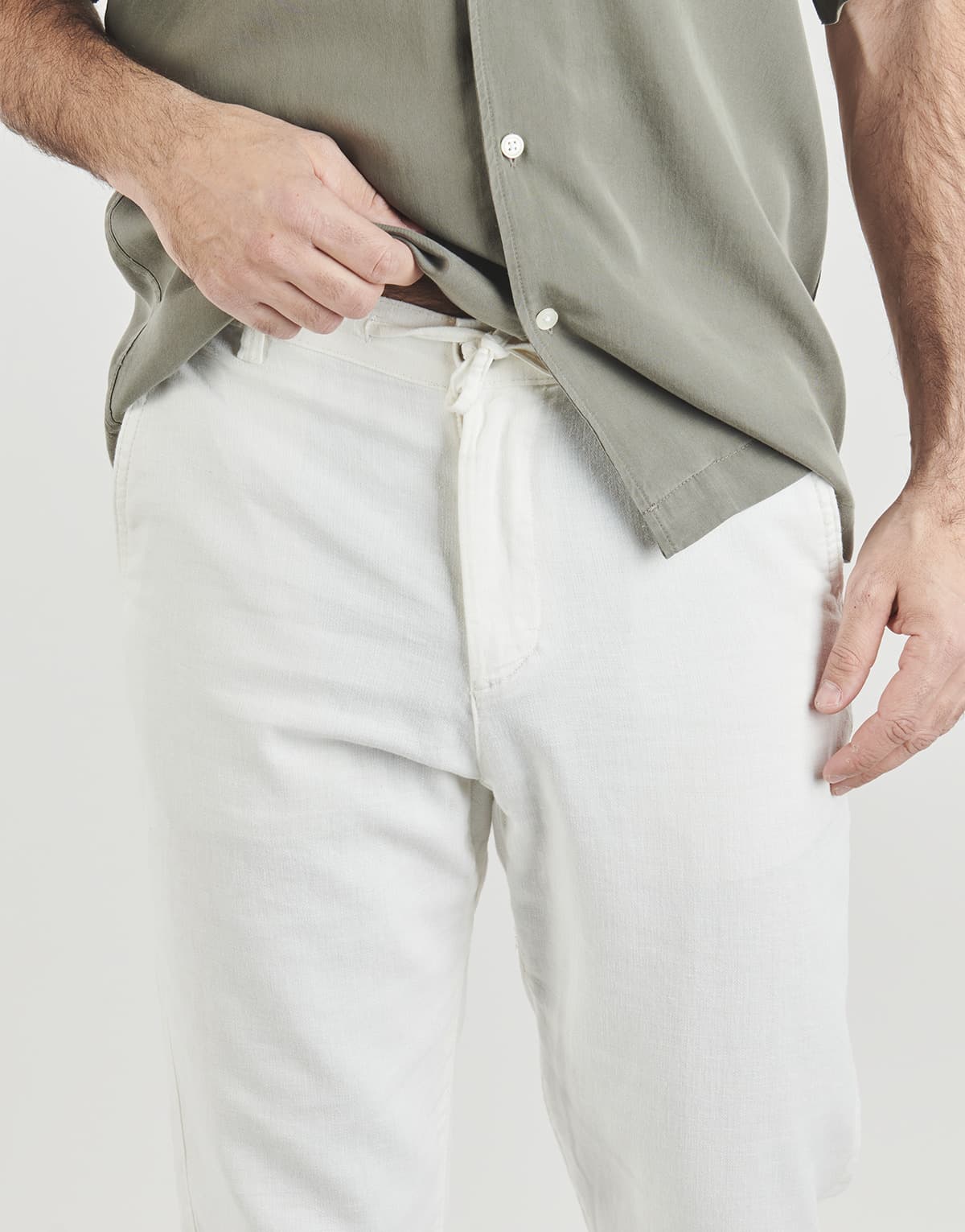 Men's Pants Selected White