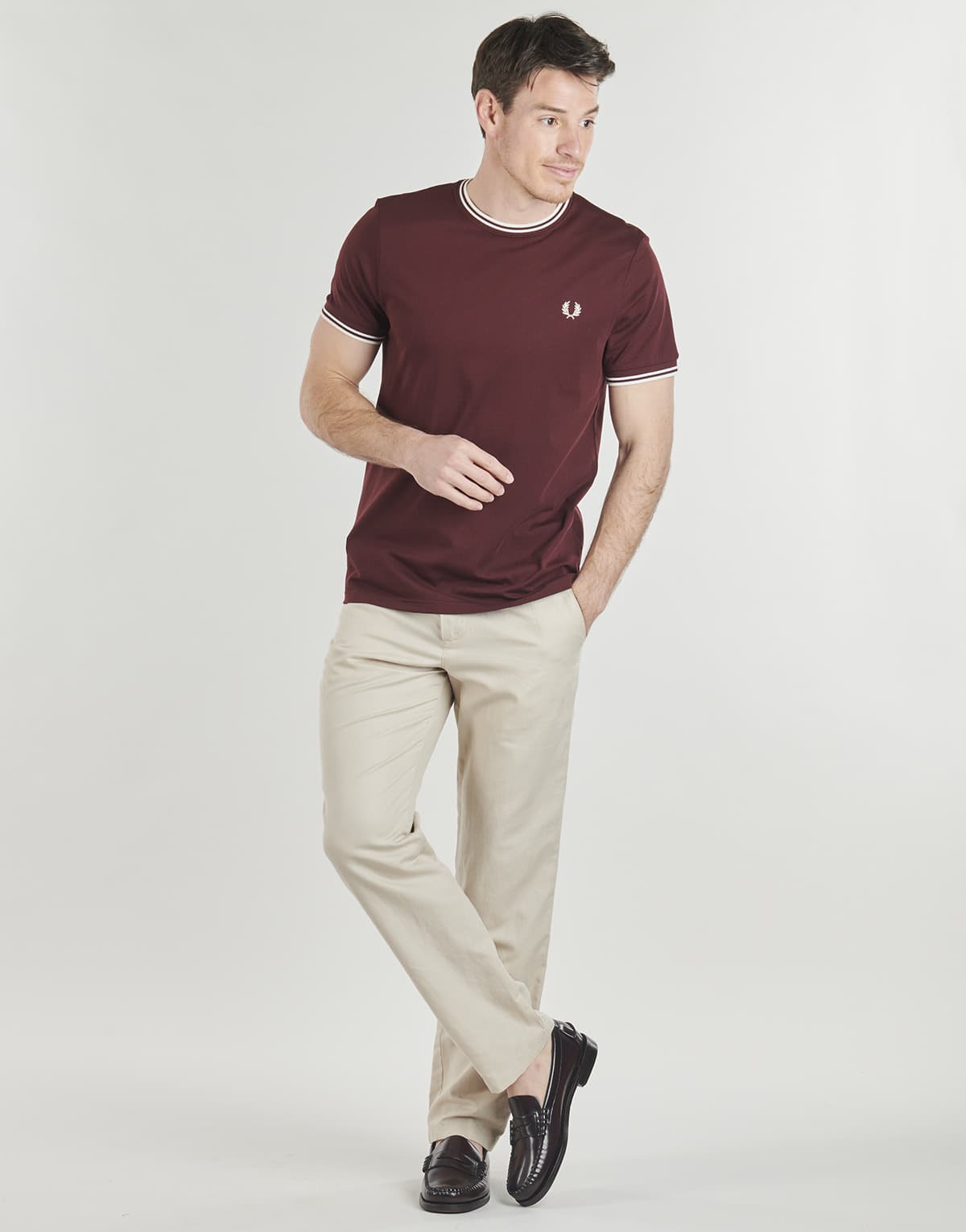 Men's Pants Selected Beige