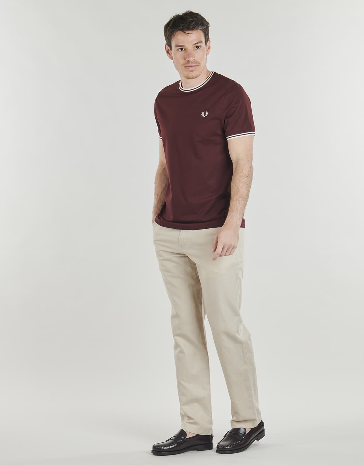 Men's Pants Selected Beige