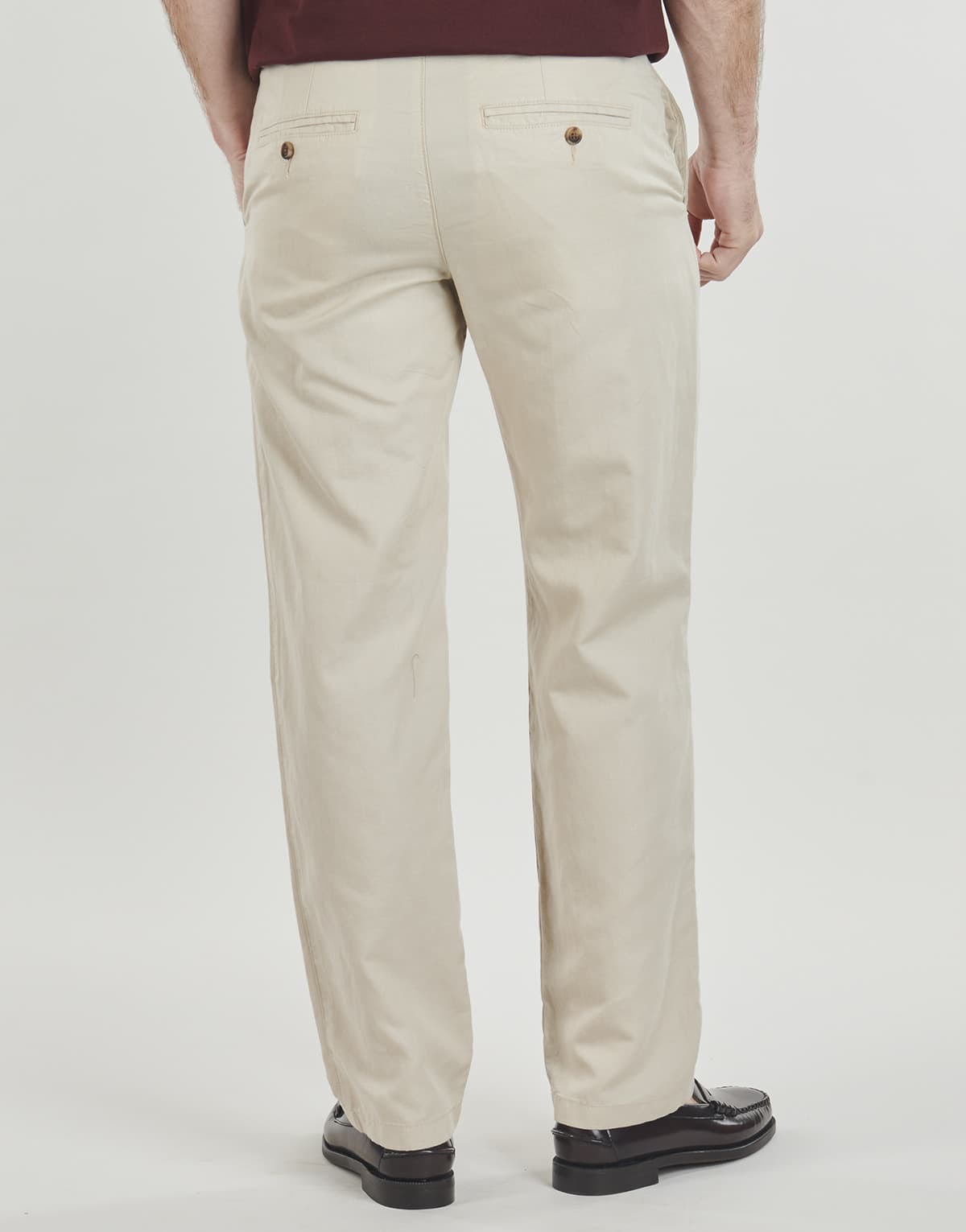 Men's Pants Selected Beige