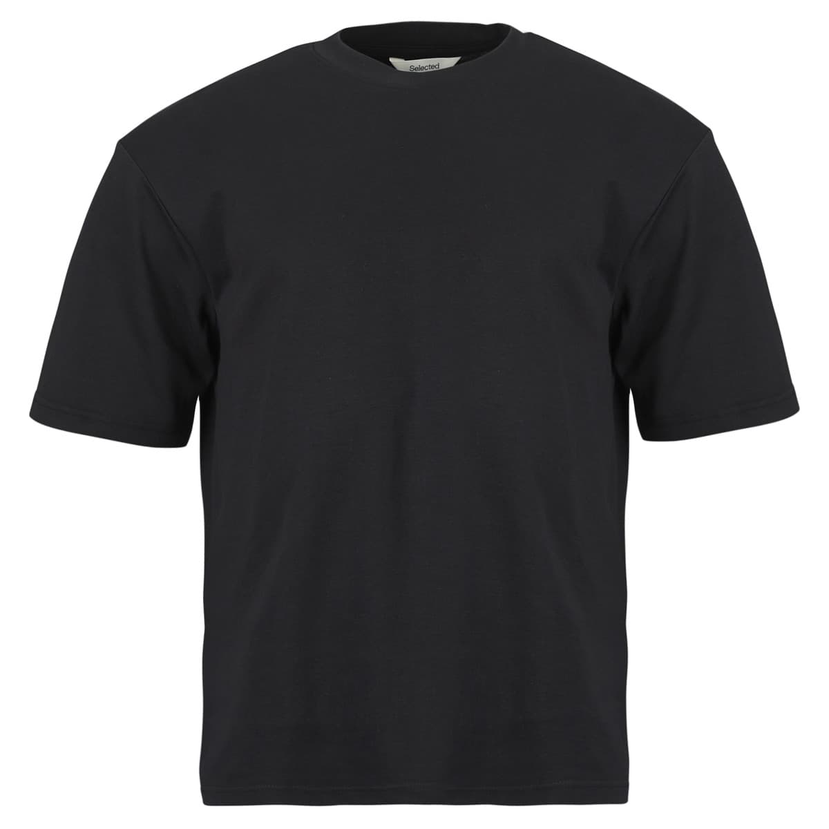 T-shirt με κοντά μανίκια Selected SLHLOOSEOSCAR SS O-NECK TEE