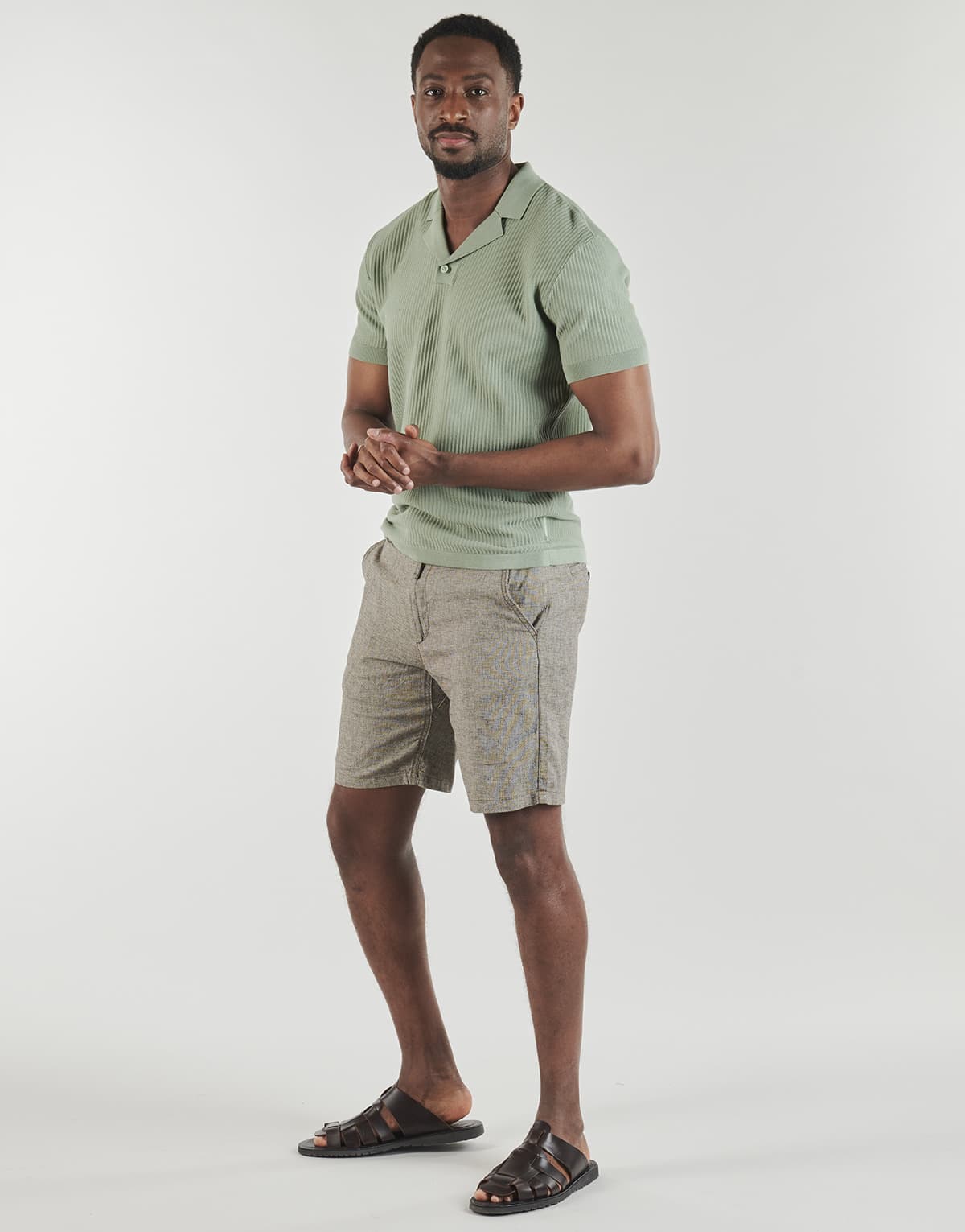 Men's Shorts Selected Brown