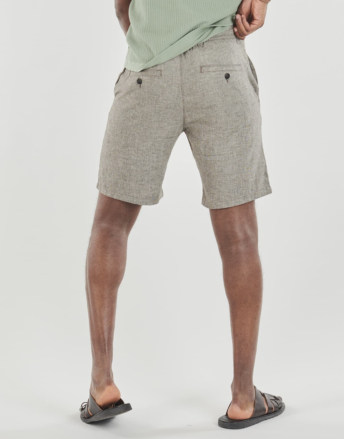Men's Shorts Selected Brown
