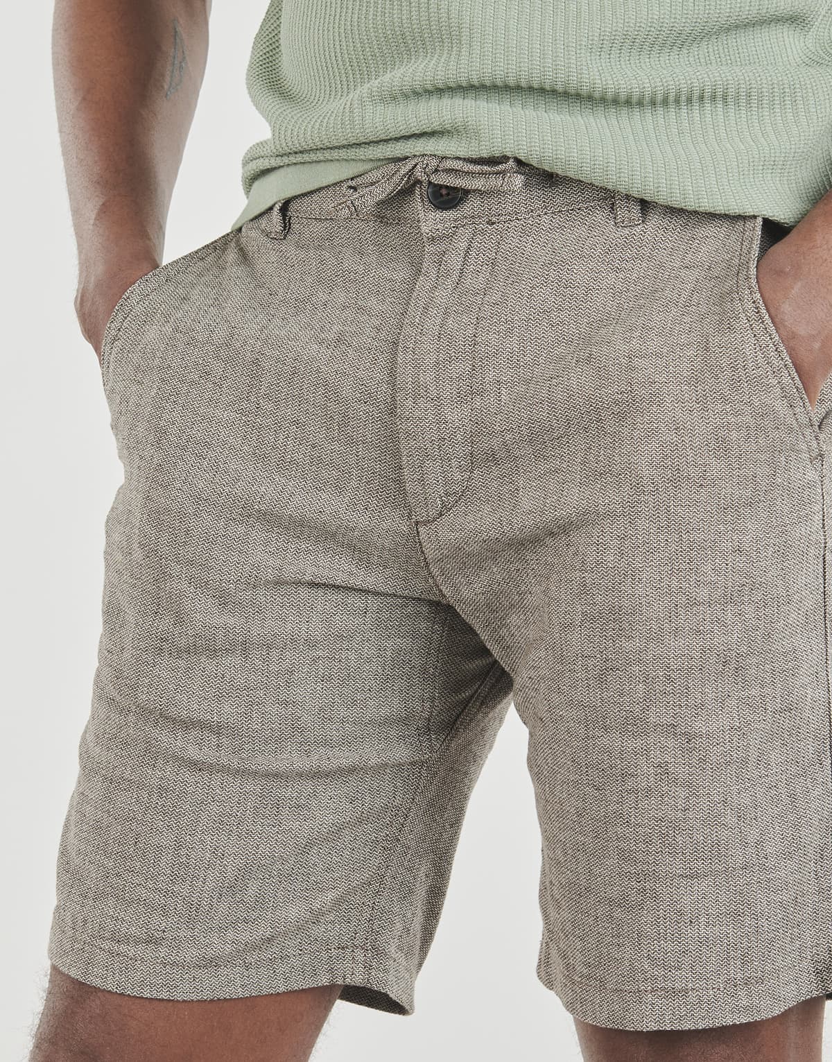 Men's Shorts Selected Brown