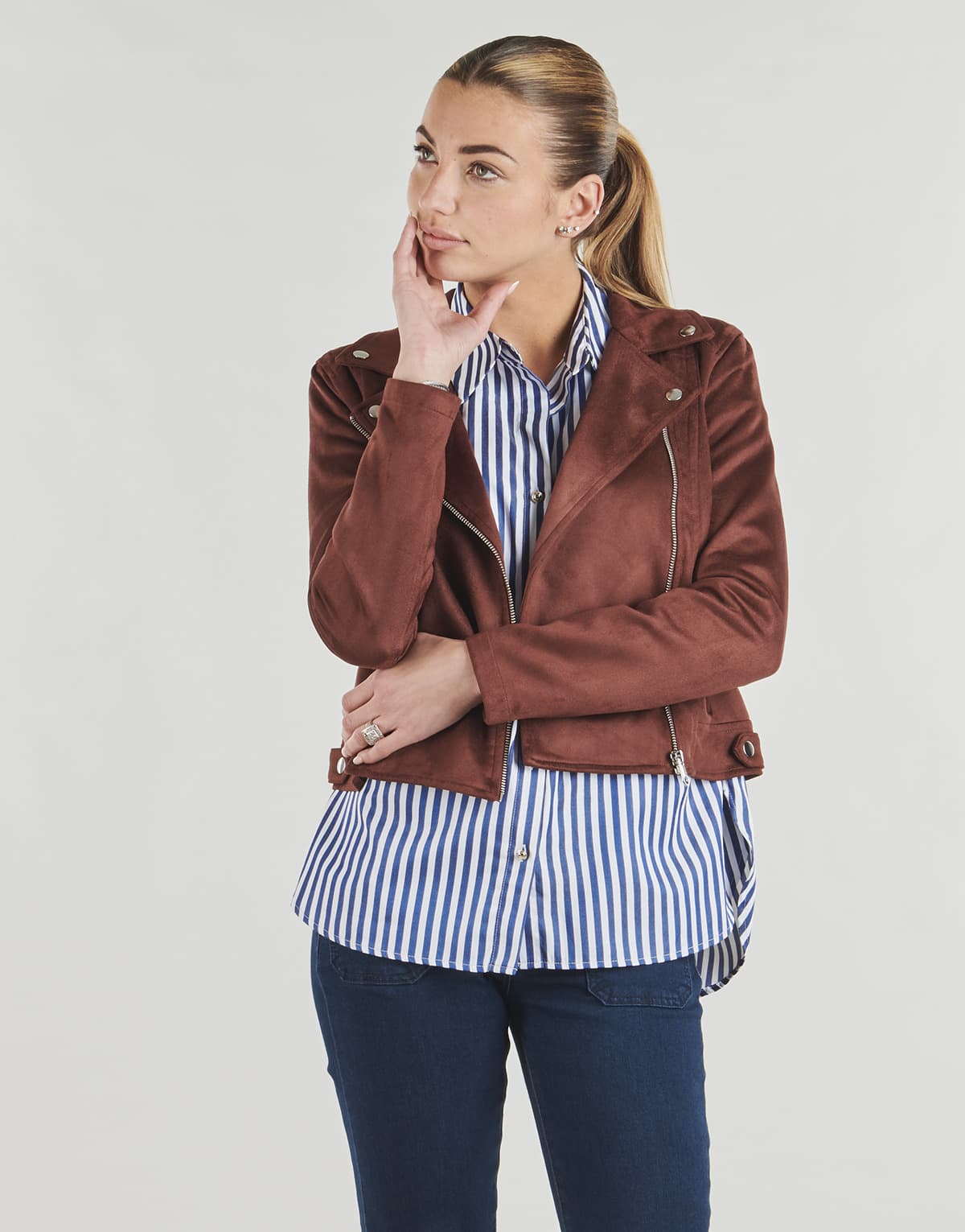 Women's Jackets Vero Moda Bordeaux