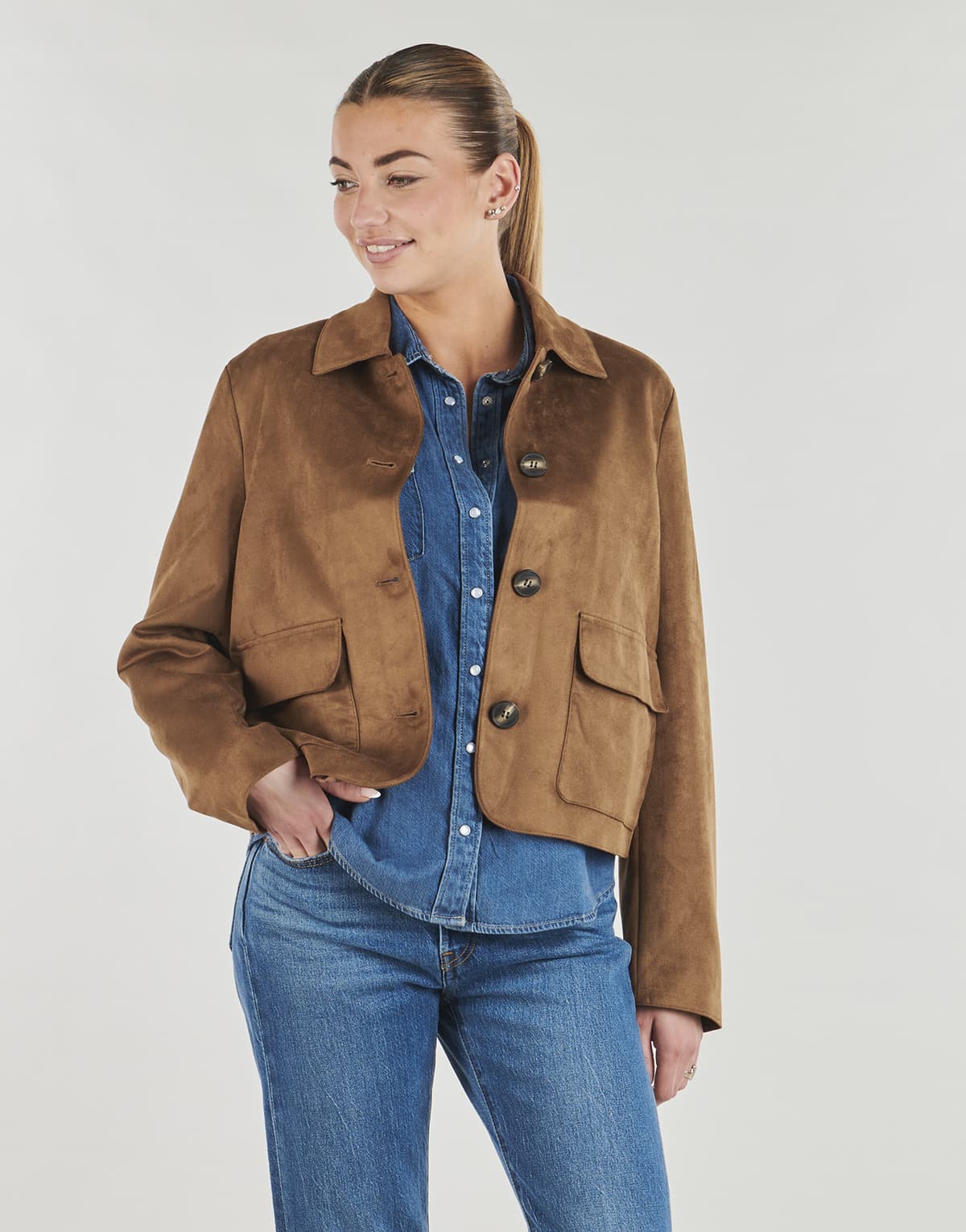Women's Jackets Vero Moda Brown