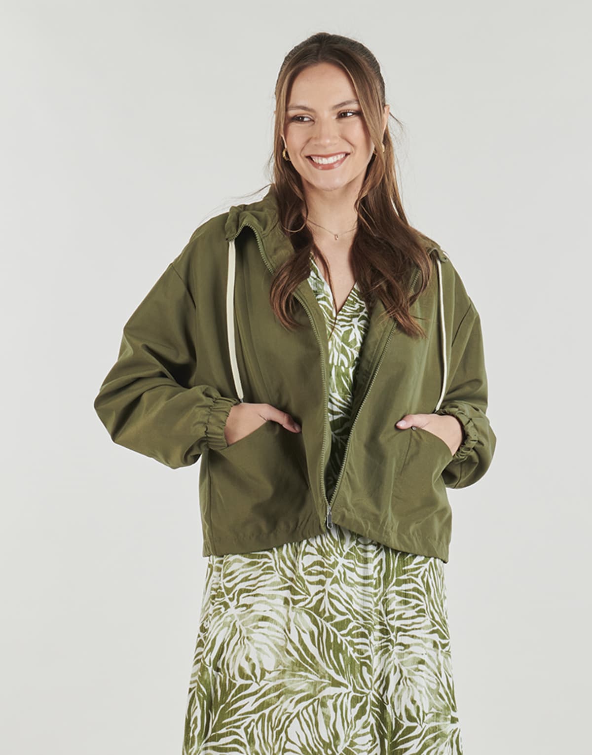 Women's Parkas Vero Moda Khaki