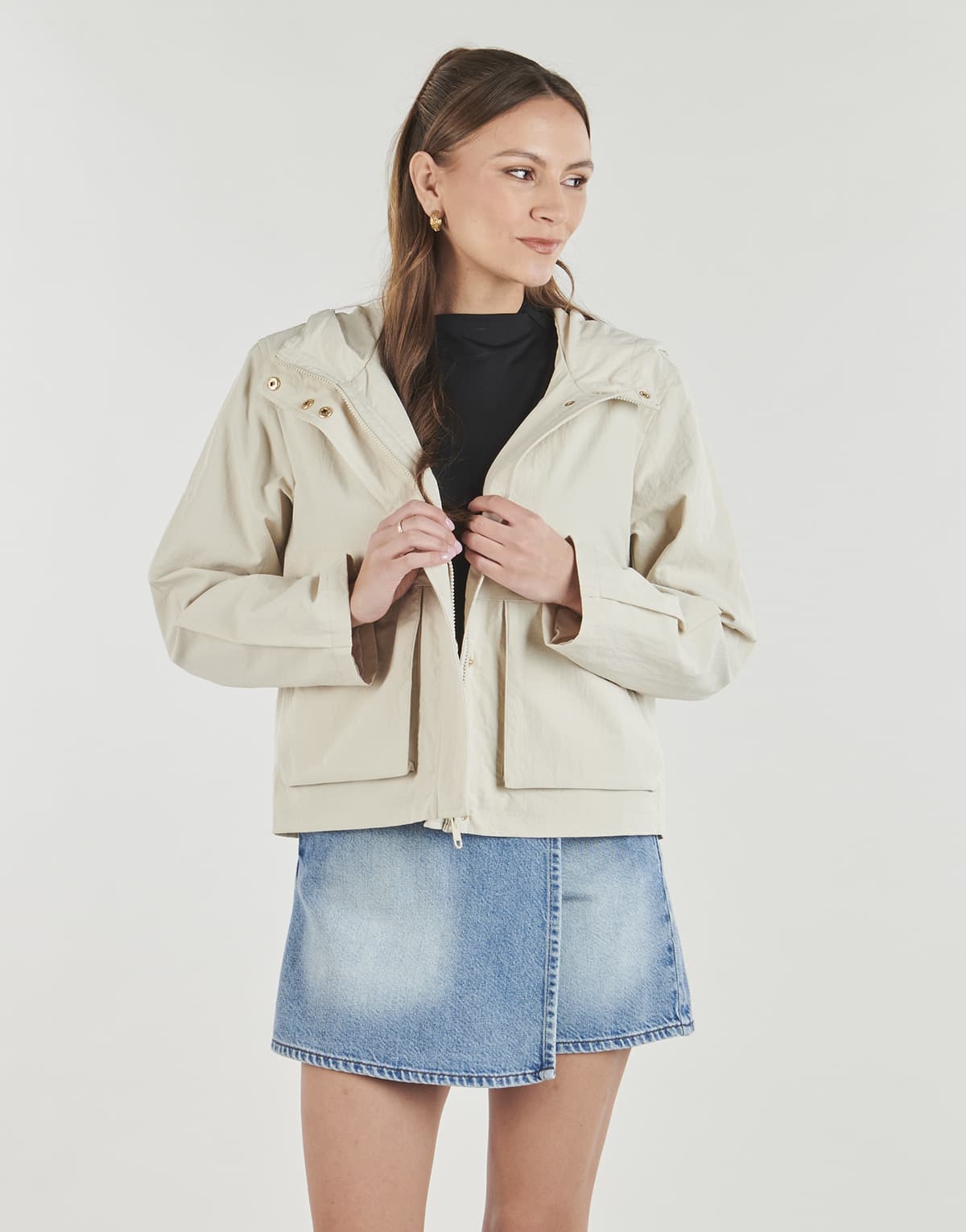 Women's Parkas Vero Moda Beige
